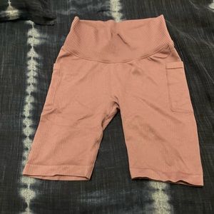 Blush shorts from slade energy in a size small